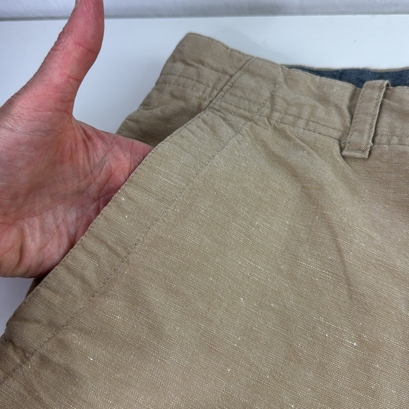 Banana Republic Women's Relaxed Fit Linen Blend Casual Pants - Picture 6 of 15